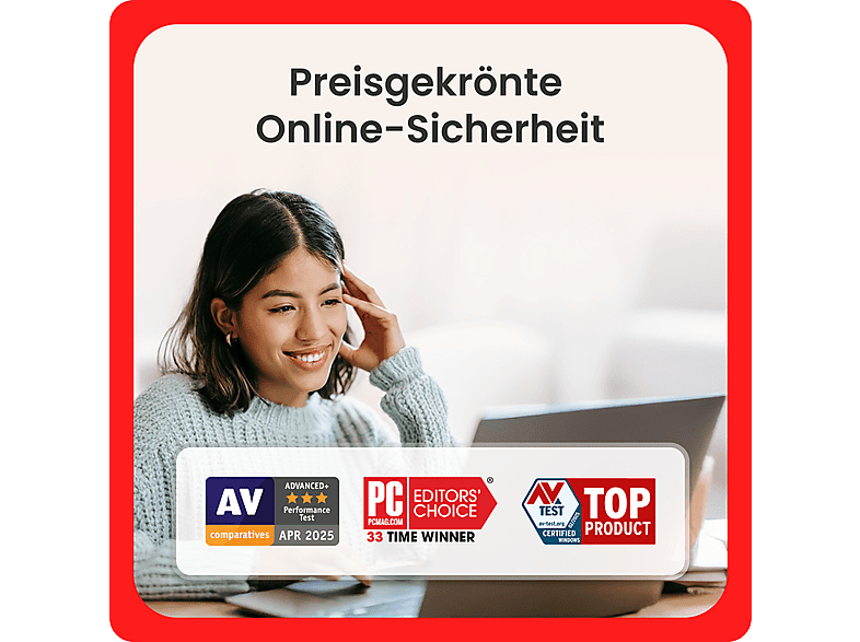 McAfee Internet Security 3 Geräte, 1 Jahr, Download Code - [PC, iOS, Mac, Android] [Multiplattform]