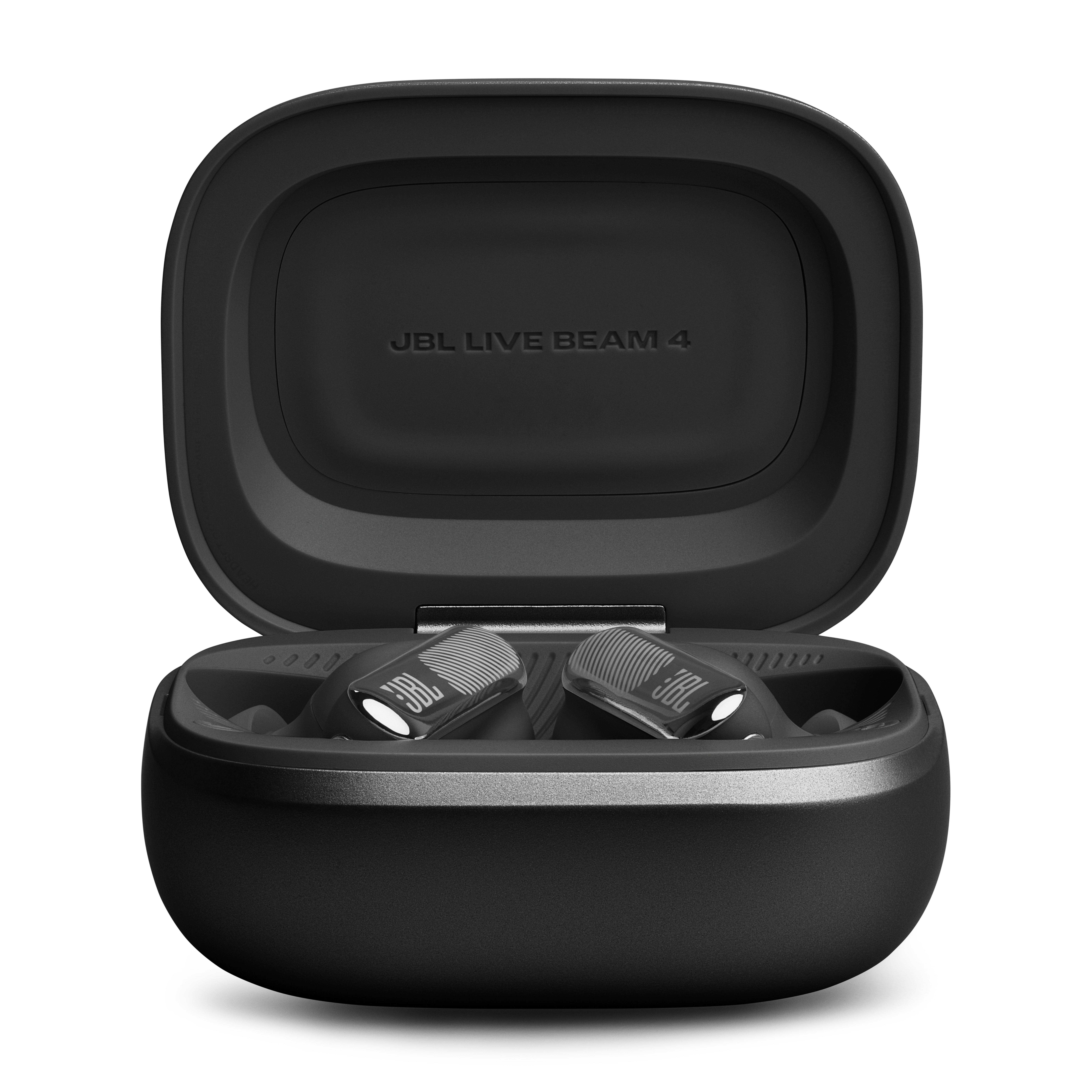 Schwarze kabellose Ohrhörer mit Ladecase, JBL LIVE BEAM 4.