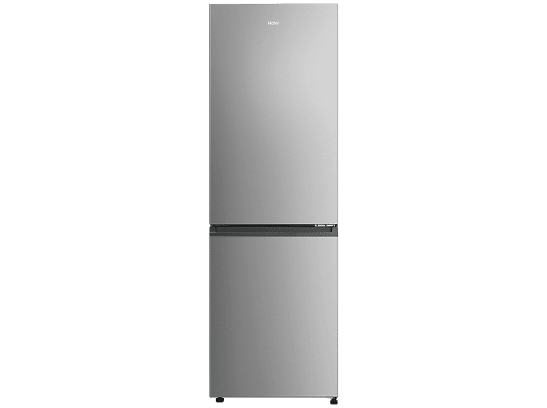 Haier 355L Fridge-Freezer Inox