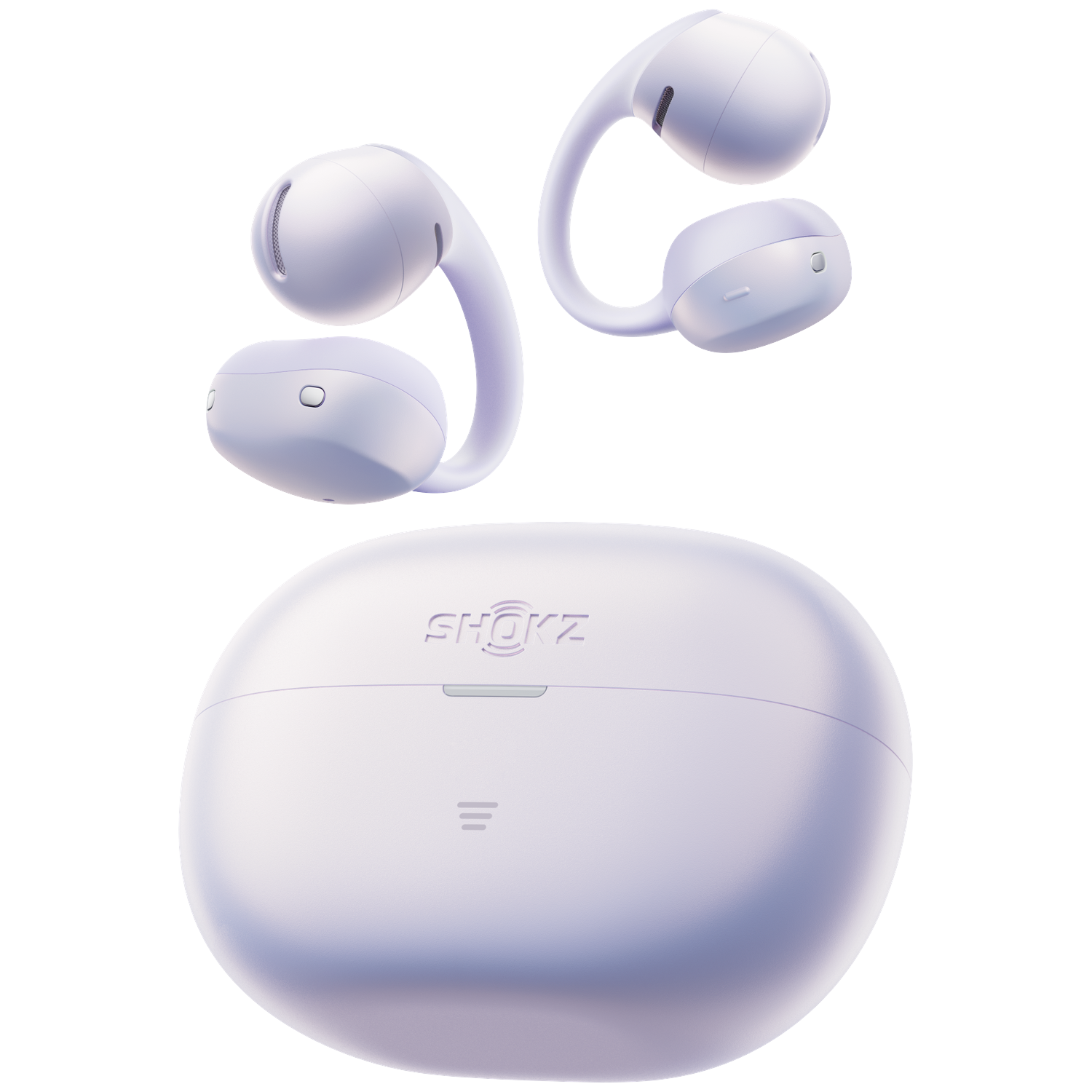 SHOKZ OpenDots Air Open-Ear Clip Paars Open-ear Oordopjes Paars