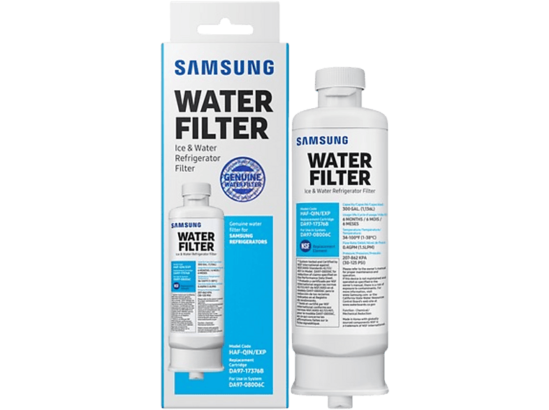 Samsung HAF-QIN/EXP Wasserfilter für French Door Kühlschränke; Kühlschrank-Wasserfilter