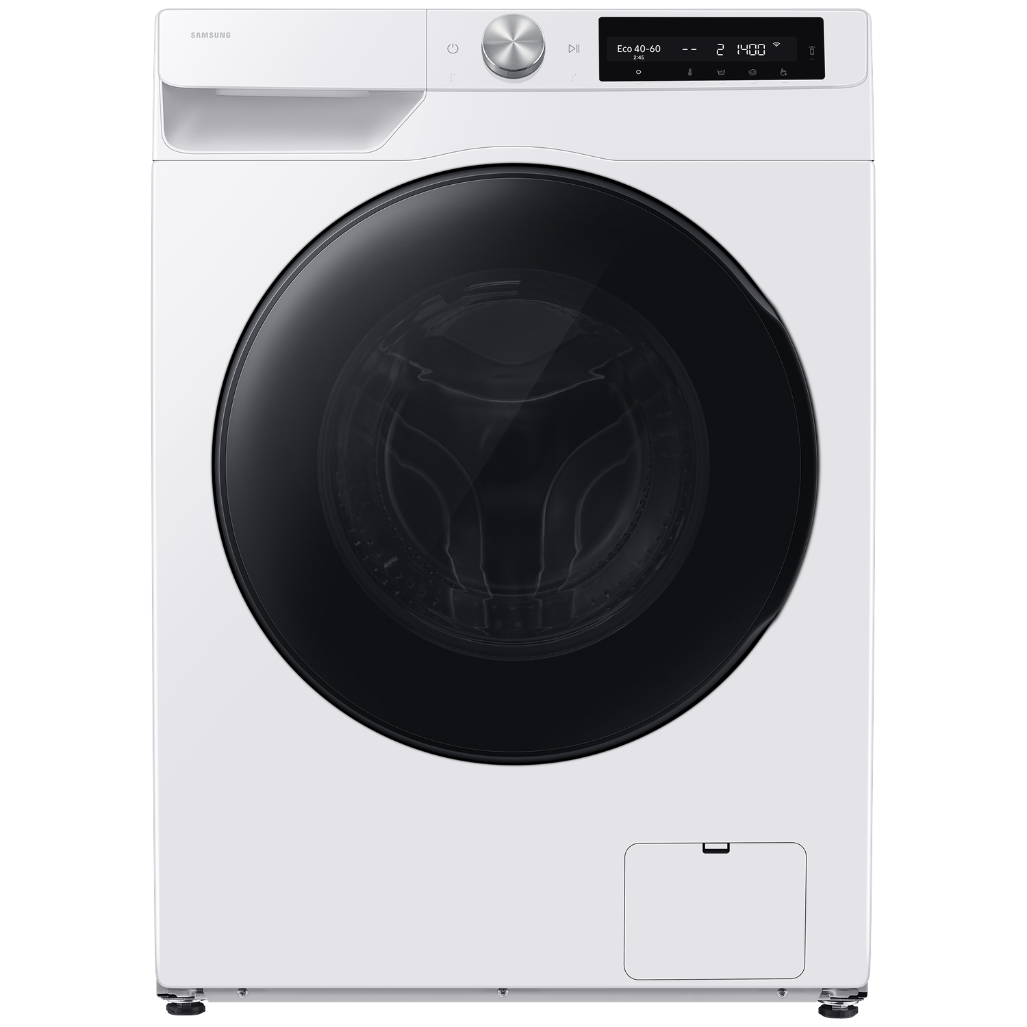 SAMSUNG SuperSpeed was-droogcombinatie 6000-serie WD10HG6U34BEU3 - Was-droogcombinatie - 10 kg + 6 kg - 1400 rpm - 72 dB