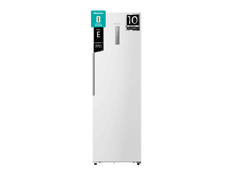 Frigorífico una puerta - Hisense RL3K370SEWE, No Frost, 185.6 cm, 372 l, Kitchen Fit, Wi Fi, Blanco