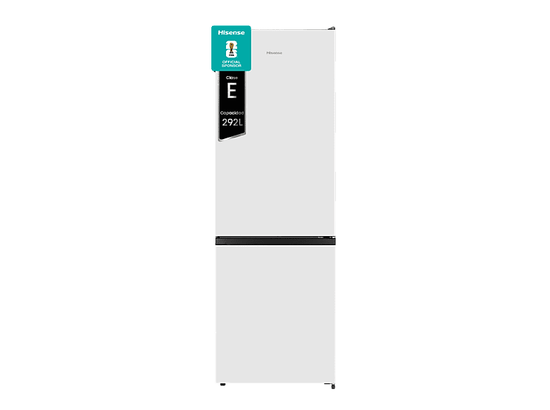MediaMarkt Hisense Frigorífico Combi, Rb372n4awe, Total No Frost, 178.5 Cm, 292 L, Iluminación Led, Super Freeze, Blanco