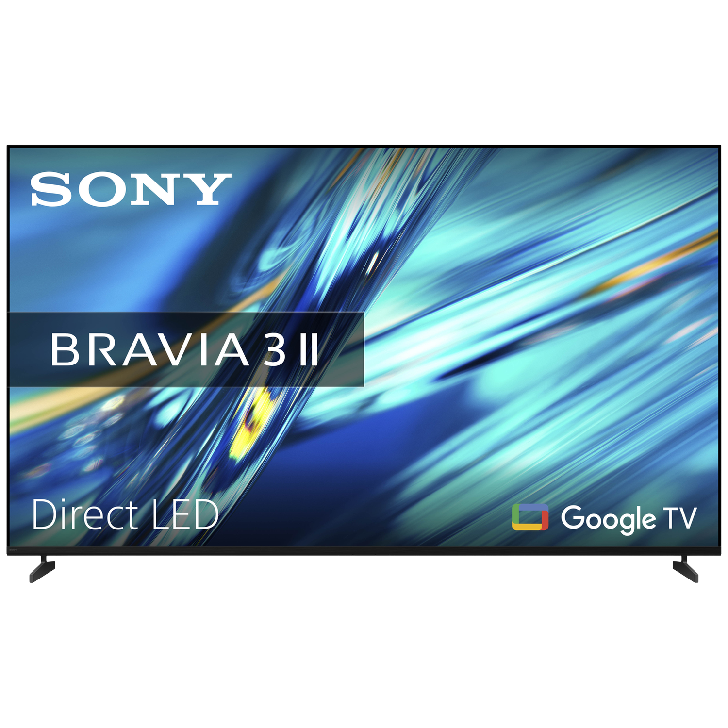 Un téléviseur Sony Bravia 3 II avec Google TV et Direct LED.