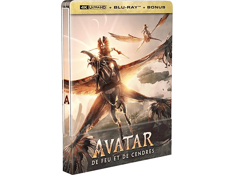 Disney Avatar: Fire And Ash Steelbook 4K Ultra HD Blu-ray