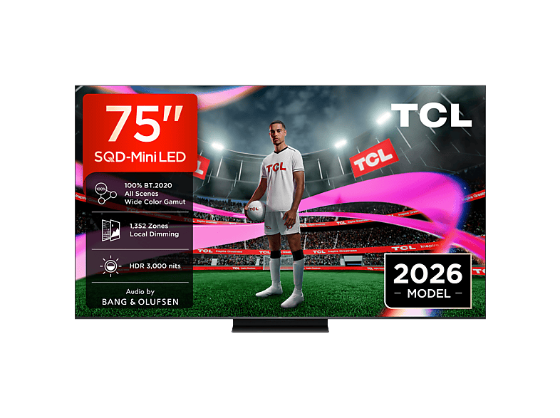 Tcl 75c7l Sqd-mini-led - Ultra Hd 4k Mini-led-tv 75 Inch 2026