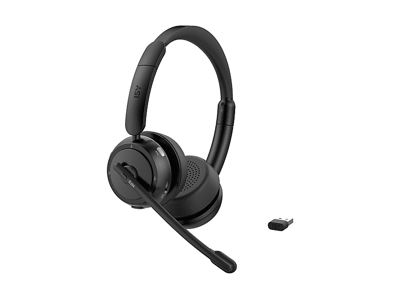 ISY CUFFIE UFFICIO ANC BT PC, Nero