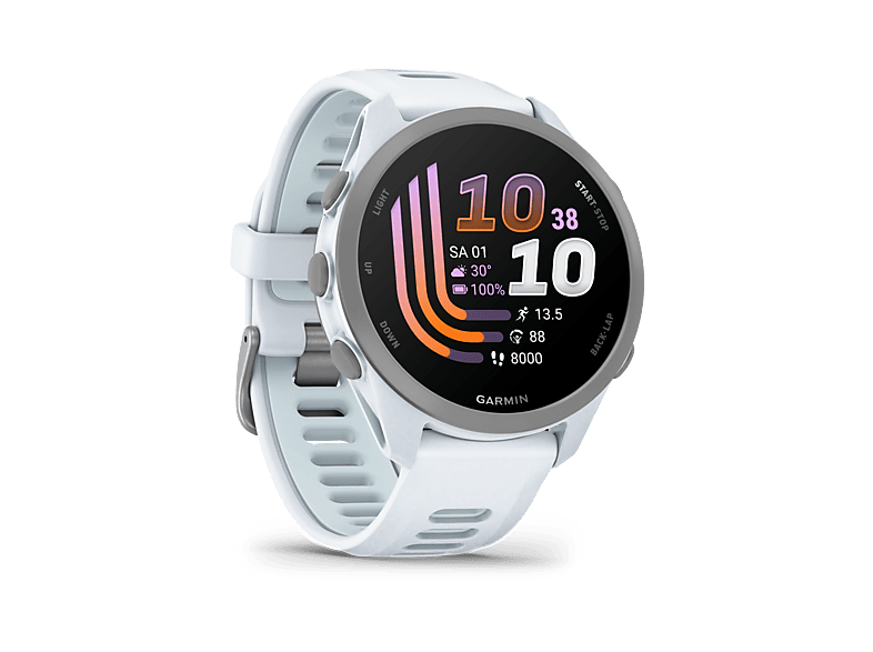 Garmin Smartwatch Forerunner® 170, Steinweiß/Pudergrau