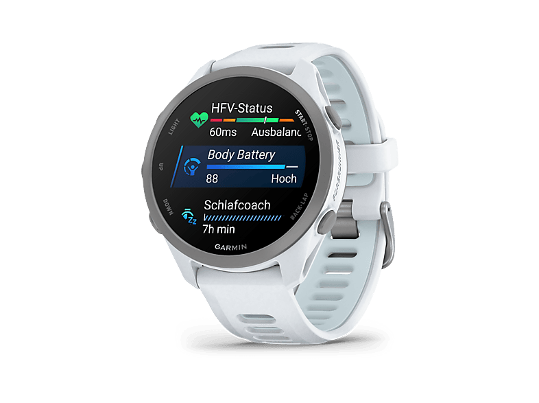 Garmin Smartwatch Forerunner® 170, Steinweiß/Pudergrau — Foto 2 von 5