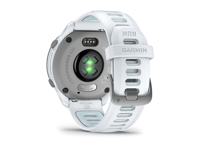 Garmin Smartwatch Forerunner® 170, Steinweiß/Pudergrau — Foto 4 von 5