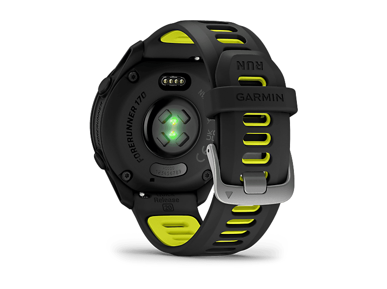 Garmin Smartwatch Forerunner® 170, Schwarz — Foto 4 von 5