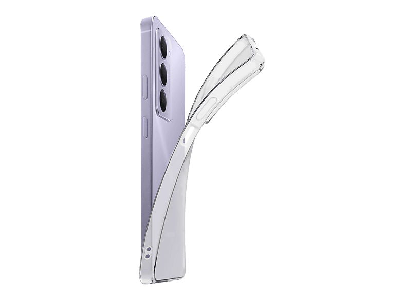 Funda móvil - CellularLine Soft, Xiaomi Redmi 15 5G, Transparente