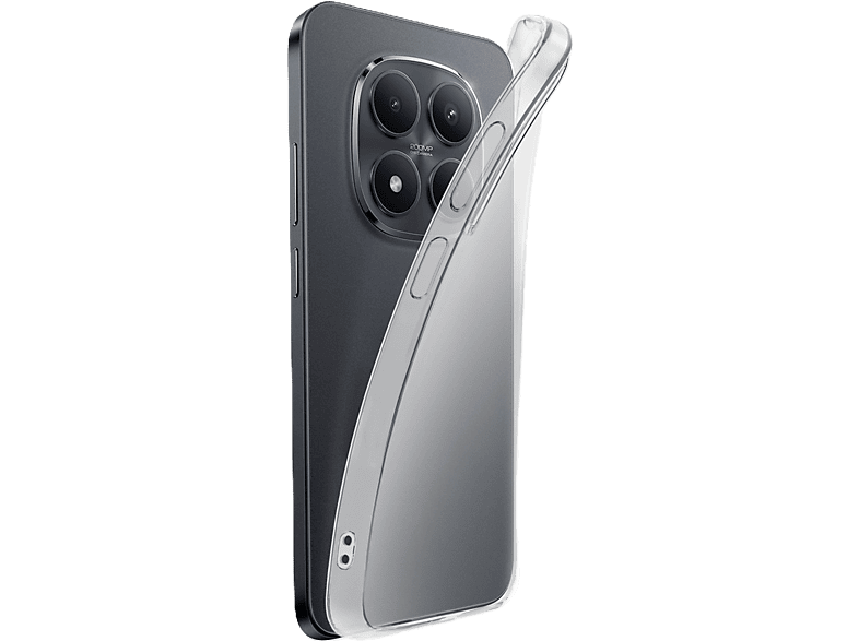 Funda móvil - CellularLine Fine, Xiaomi Redmi Note 15 Pro 5G, Transparente