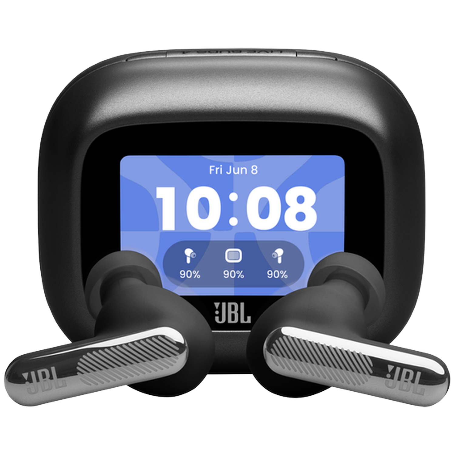 JBL Live Beam 4 Draadloze oordopjes met Noise Cancelling en Smart Case (2026) Zwart