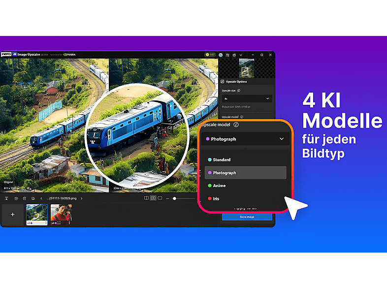 Nero AI Image Upscaler 365