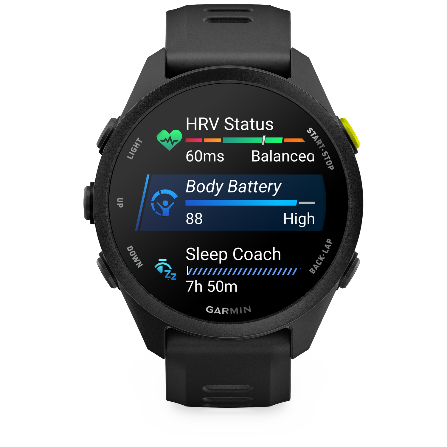 GARMIN Forerunner 70 Sporthorloge Black