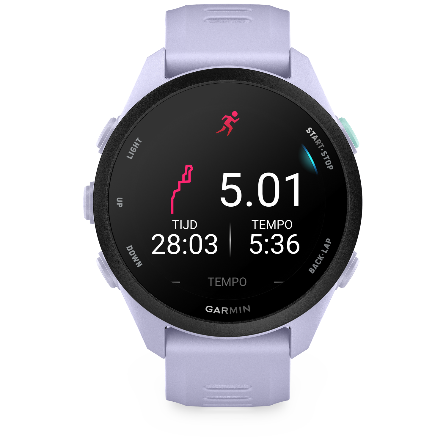 GARMIN Forerunner 70 Sporthorloge Cool Lavender