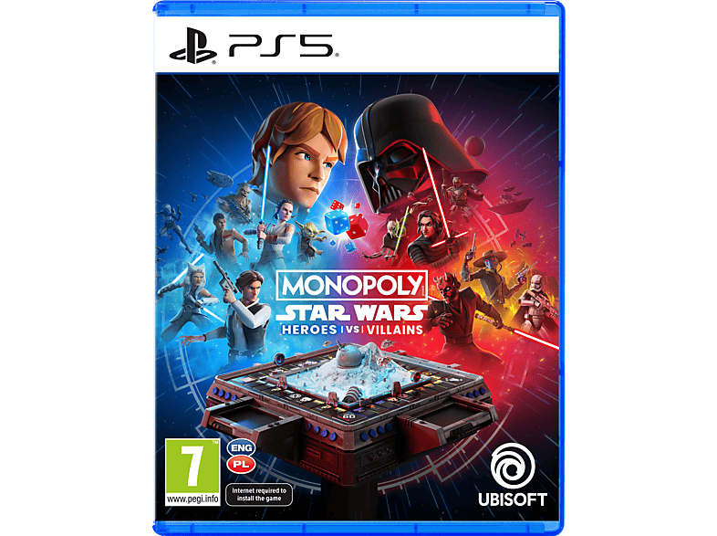 Gra PS5 CENEGA Monopoly: Star Wars Heroes vs. Villains