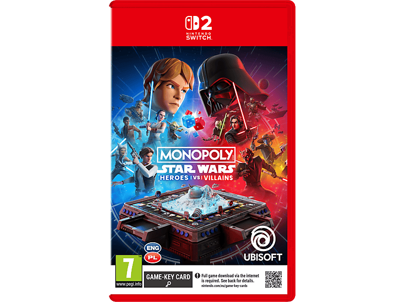 Gra Nintendo Switch 2 CENEGA Monopoly: Star Wars Heroes vs. Villains