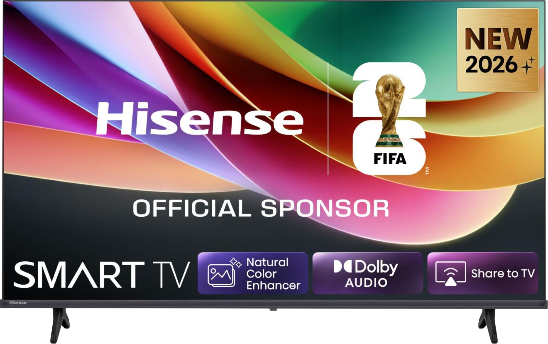 HISENSE 40A4S Full HD Smart 60Hz LED TV, 102cm