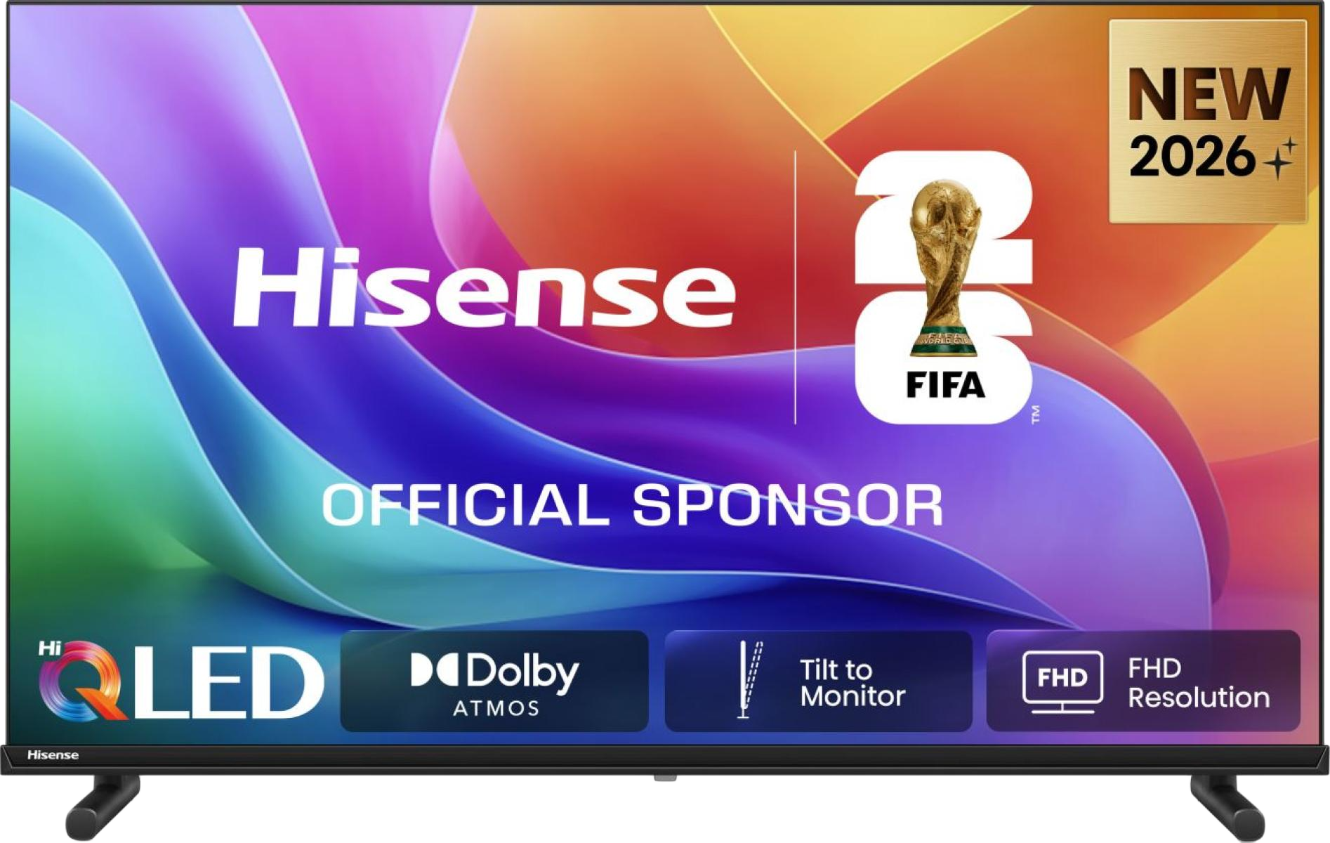 HISENSE 32A5S Full HD Smart 60Hz Hi-QLED TV, 80cm