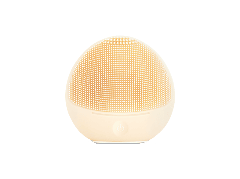Limpiador facial - Natcare Amber, Para la cara, Silicona premium, 3 intensidades, todo tipo de pieles, Crema