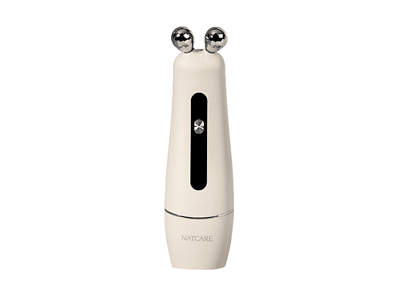 Rejuvenecedor facial - Natcare Topaz, Para la Cara, Modo Anti-aging (RF + EMS), Regeneración de colágeno, Blanco