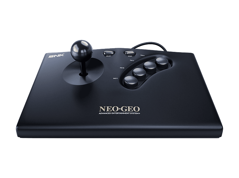 Joystick - Koch Media NEOGEO AES+ Arcade Stick, Inalámbrico, Negro