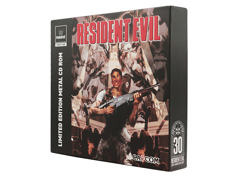 Réplica CD-ROM Resident Evil 30 Aniversario Edición Limitada Fanattik