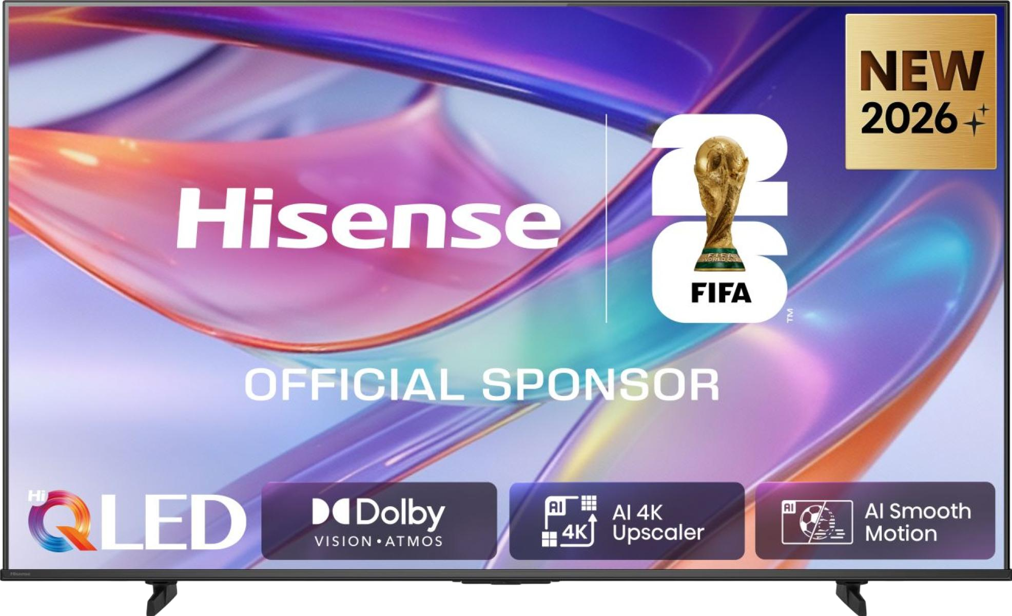 HISENSE 55E7S 4K UHD Smart 60Hz Hi-QLED TV, 139cm