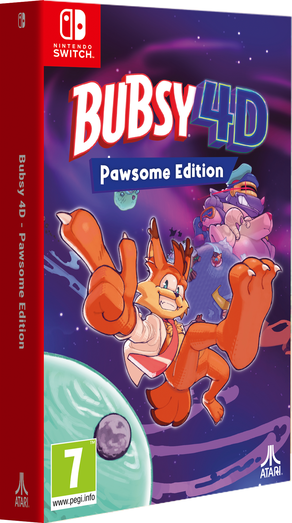 Bubsy 4D - Pawsome Edition (Nintendo Switch)