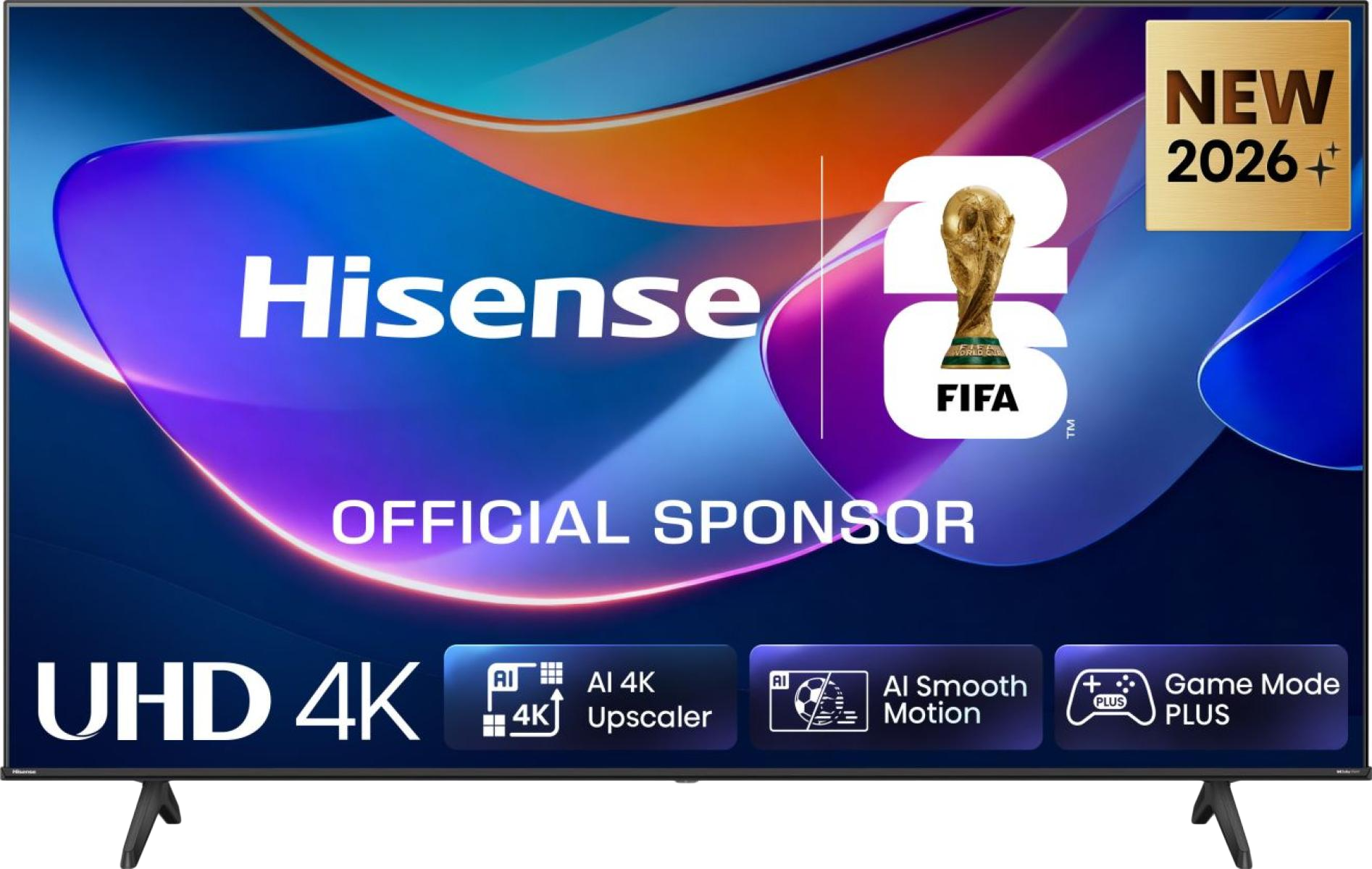 HISENSE 58A6S 4K UHD Smart 60Hz LED TV, 146cm