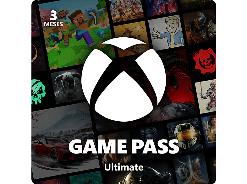 Xbox Game Pass Ultimate, 3 Meses, Para Series X S, One, PC, Android, iOS, Smart TV, Fire TV Stick, Meta Quest (Código de descarga)