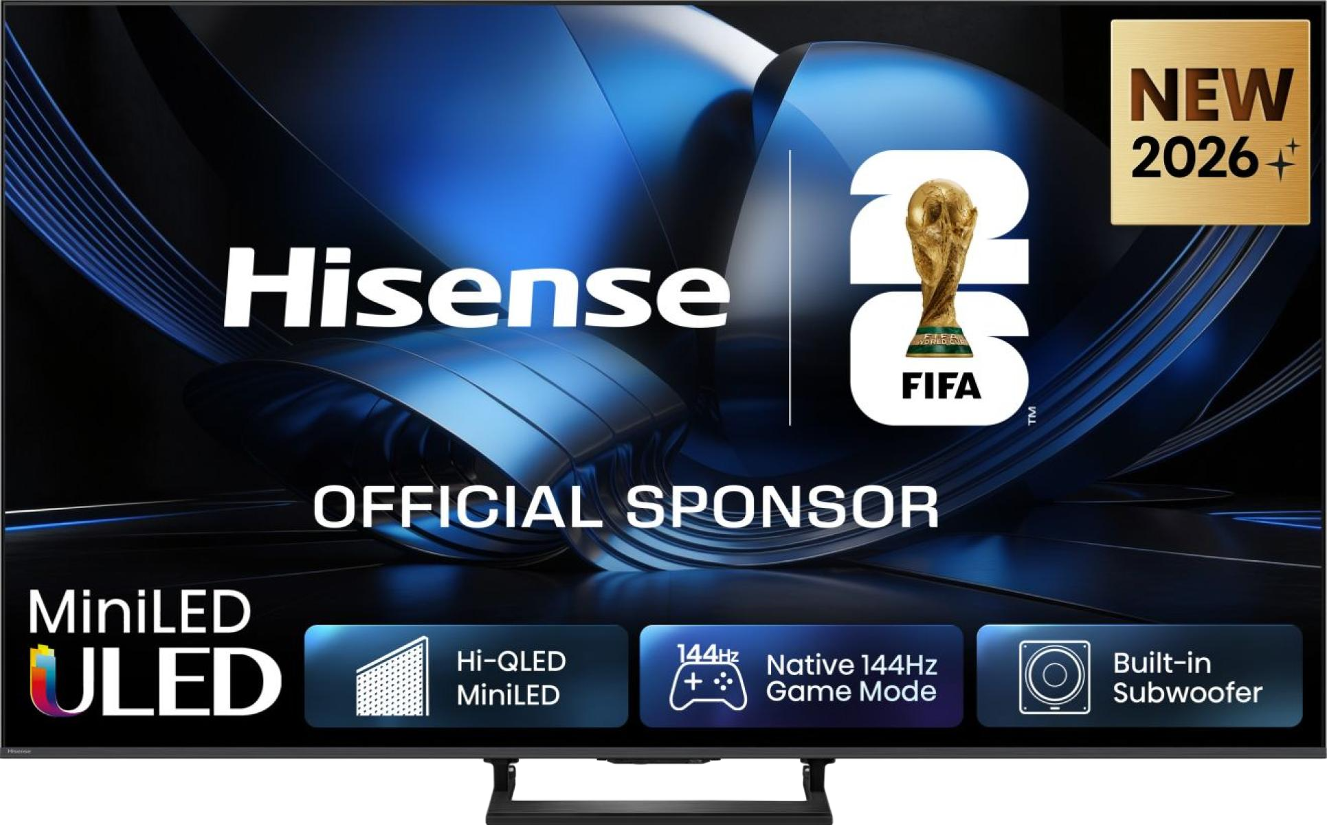 HISENSE 50U7SE 4K UHD Smart 144Hz ULED MiniLED TV, 126cm