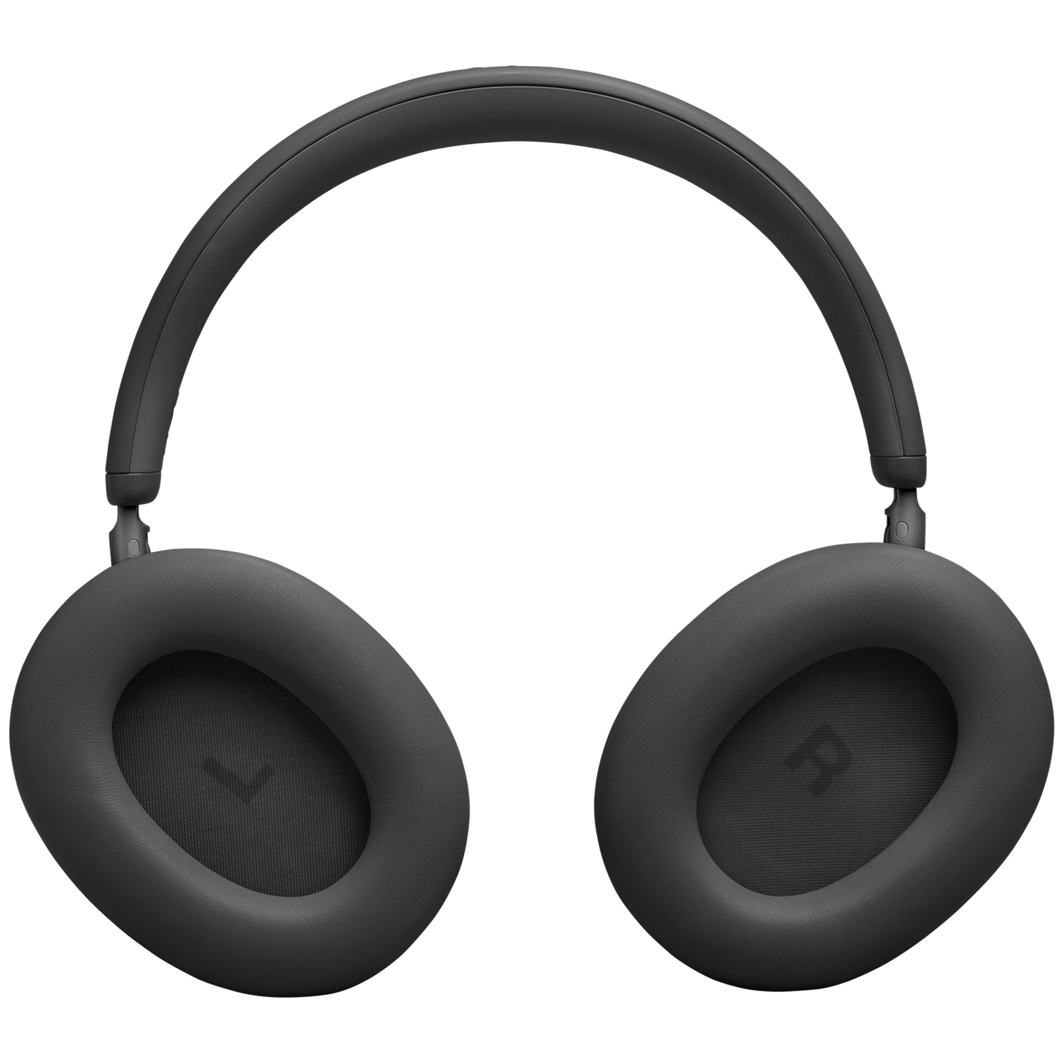 Casque supra-auriculaire noir avec coussinets rembourrés et arceau réglable.