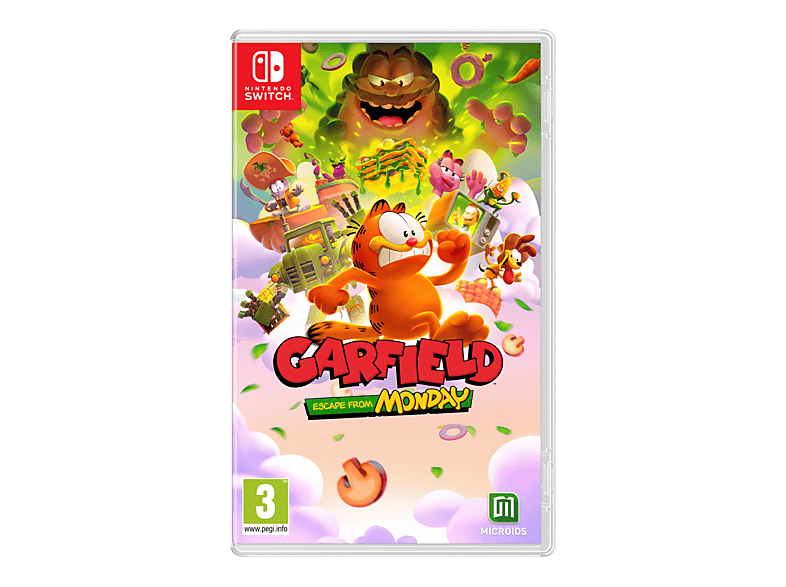 Nintendo Switch Garfield. Escape Room Monday