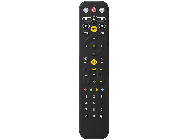 Mando a distancia - One for all URC 9291, Universal, Ergonómico, Negro