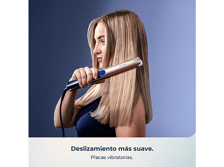 Plancha de pelo - Cecotec Lisse i-Twerk Pro Elite, Cerámica, Infrarrojos, Placas vibratorias, Iones, 160-230ºC, Cerámica y turmalina, Multicolor – imagen 3