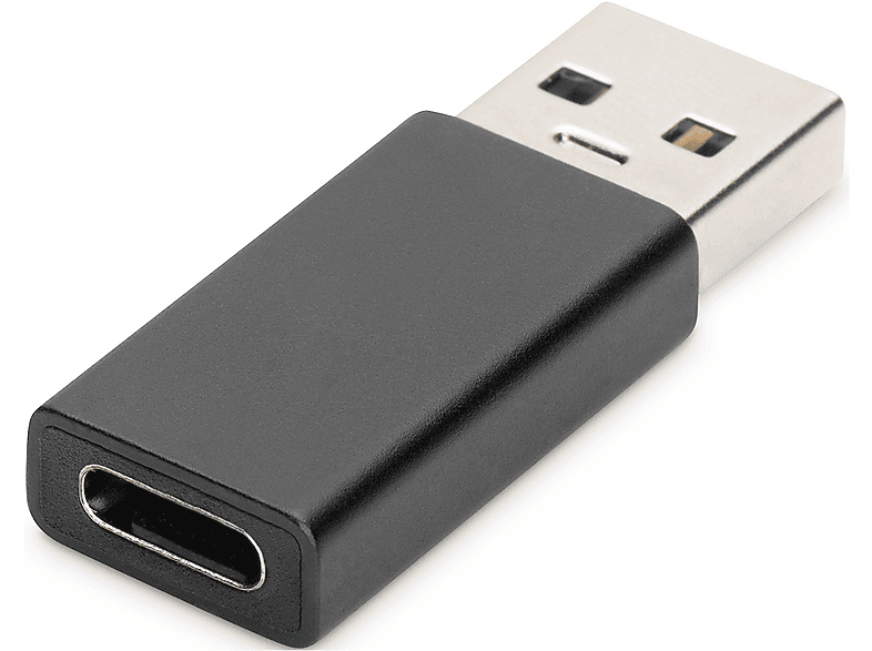 DIGITUS USB A auf USB-C Adapter, 5 Gbit/s, Schwarz; USB-C Adapter----USB-C Adapter — Foto 5 von 5