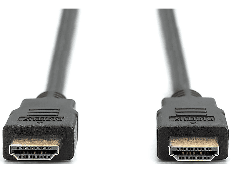 DIGITUS HDMI High Speed mit Ethernet Anschlusskabel, 10 m, Schwarz; HDMI Kabel----HDMI Kabel — Foto 3 von 3