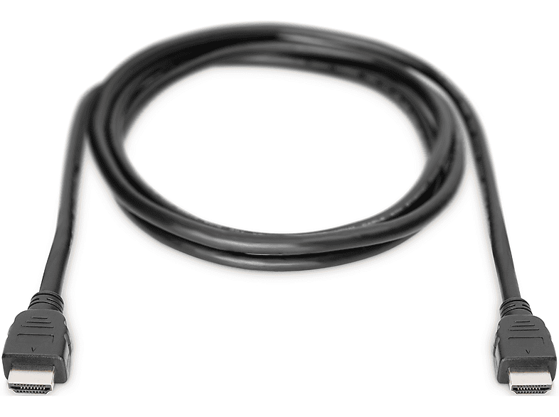 DIGITUS HDMI Ultra High Speed Anschlusskabel, 5m, Schwarz; HDMI Kabel----HDMI Kabel — Foto 2 von 3