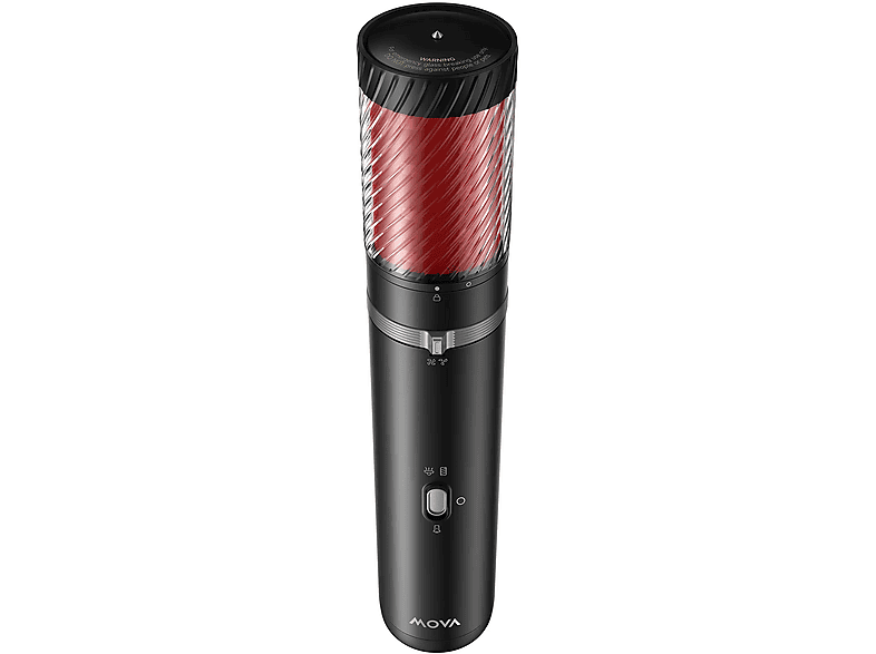 movA H10 3in1 Handstaubsauger mit Multifunktionszubehör (Akkulaufzeit: 32 min, Schwarz, Integrierter Sicherheitshammer & Magnet‑Warnlicht); 3in1 Staubsauger mit Multifunktionszubehör — Foto 4 von 5