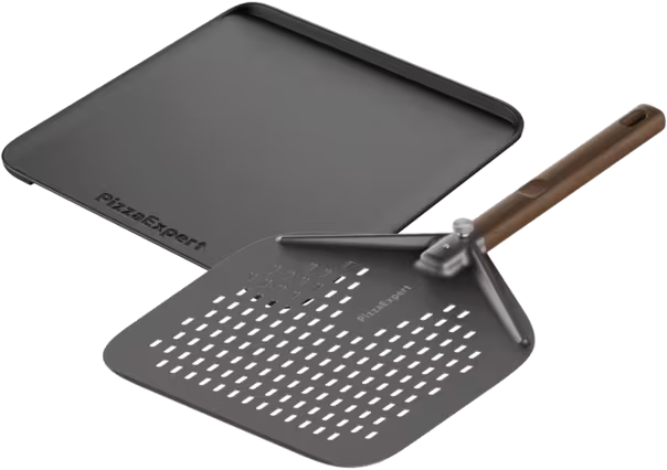 ELECTROLUX E9OOPE01 PizzaExpert szett, öntöttvas sütőtálca (35x35), pizzalapát