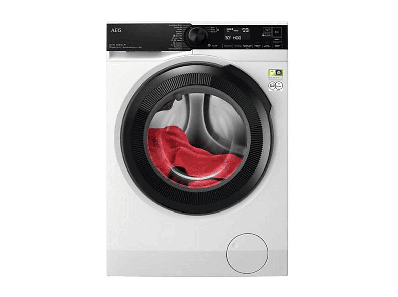 AEG LR8H94CBY LAVATRICE, Caricamento frontale, 9 kg, 12 programmi, Profondità 57,6 cm, Giri 1400 rpm, BIANCO, livello rumorosità centrifuga 72 dB(A), Classe A
