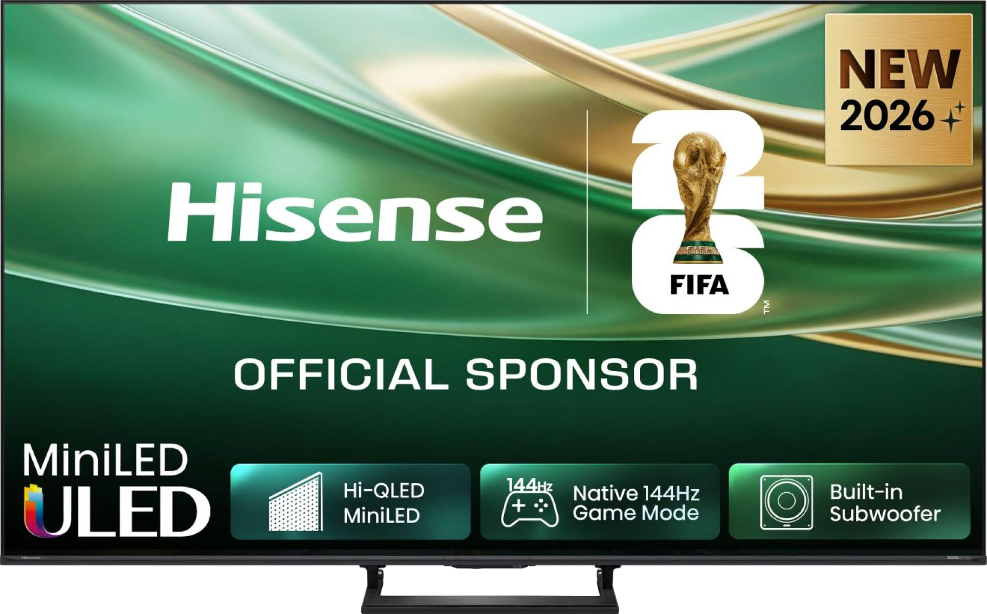 HISENSE 55E8S 4K UHD Smart 144Hz ULED MiniLED TV, 139cm