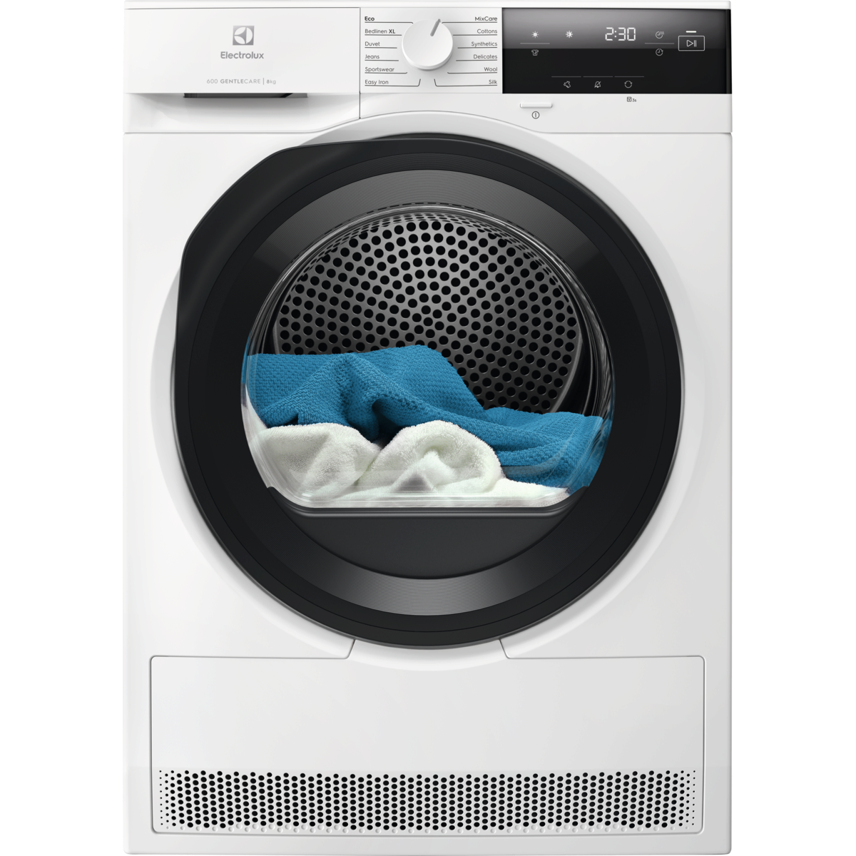 ELECTROLUX EW6D38CBE Hőszivattyús szárítógép 8kg, inverter, EcoFlow Filter, belső világítás