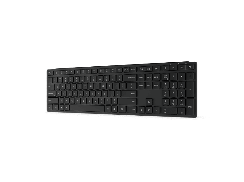 Teclado Inalámbrico - Lenovo Multi-Mode Pro Keyboard 6000, Negro
