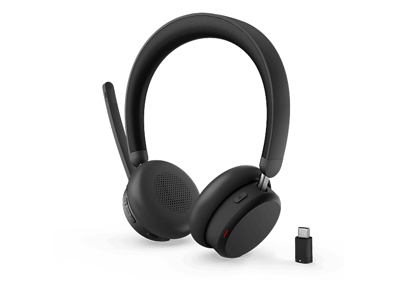 Auriculares inalámbricos - Lenovo Dual-Mode Wireless ANC Headset 6550 Profesional, Negro