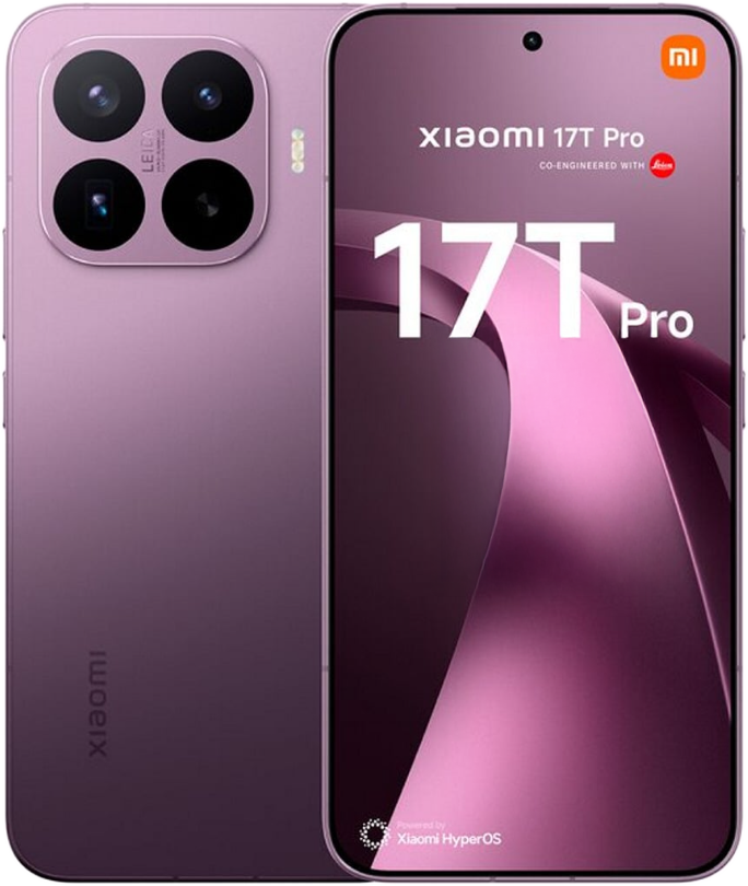 XIAOMI 17T PRO 12/256 GB DualSIM Lila Kártyafüggetlen Okostelefon (MZB0NUJEU)